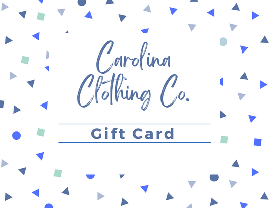 Carolina Clothing Co. gift card